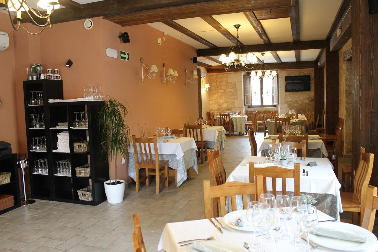 Hotel Rural Restaurante Las Baronas Santa Cruz de la Salceda Kültér fotó