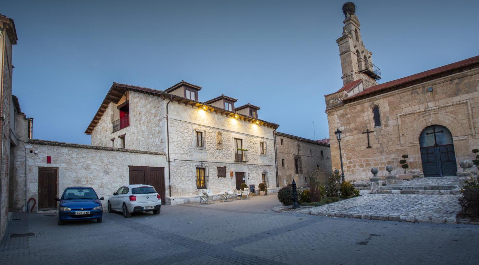 Hotel Rural Restaurante Las Baronas Santa Cruz de la Salceda Kültér fotó
